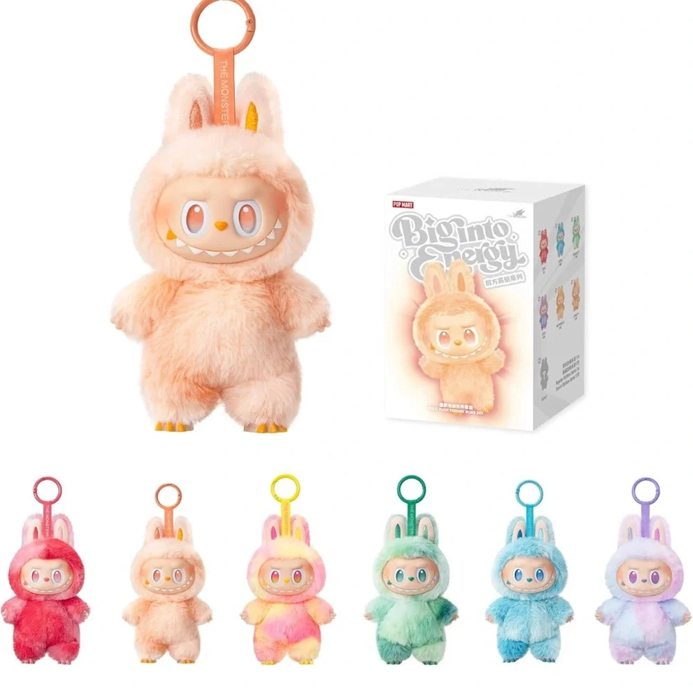 Authentic Labubu Big Into Energy Whole Set. 6 Labubus. Open box. No secret/Black - Picture 6 of 8